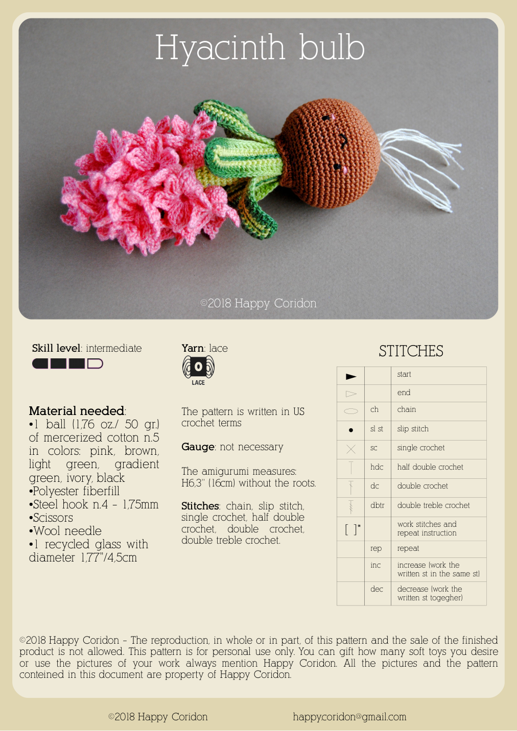 Strana 1 z návodu Hyacinth Bulb Happy Coridon
