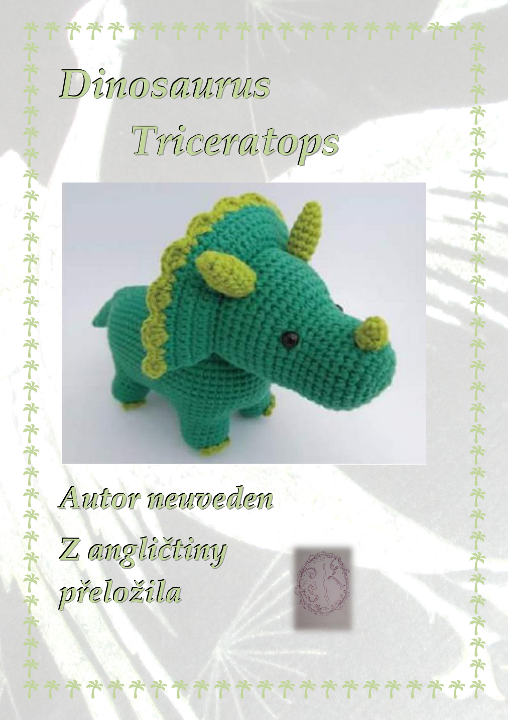 Strana 1 z návodu Dinosaurus Triceratops